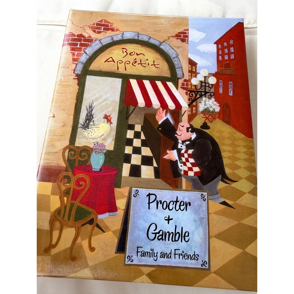 Procter & Gamble Bon Appetit Family and Friends Cookbook 2009 P&G Louisiana
